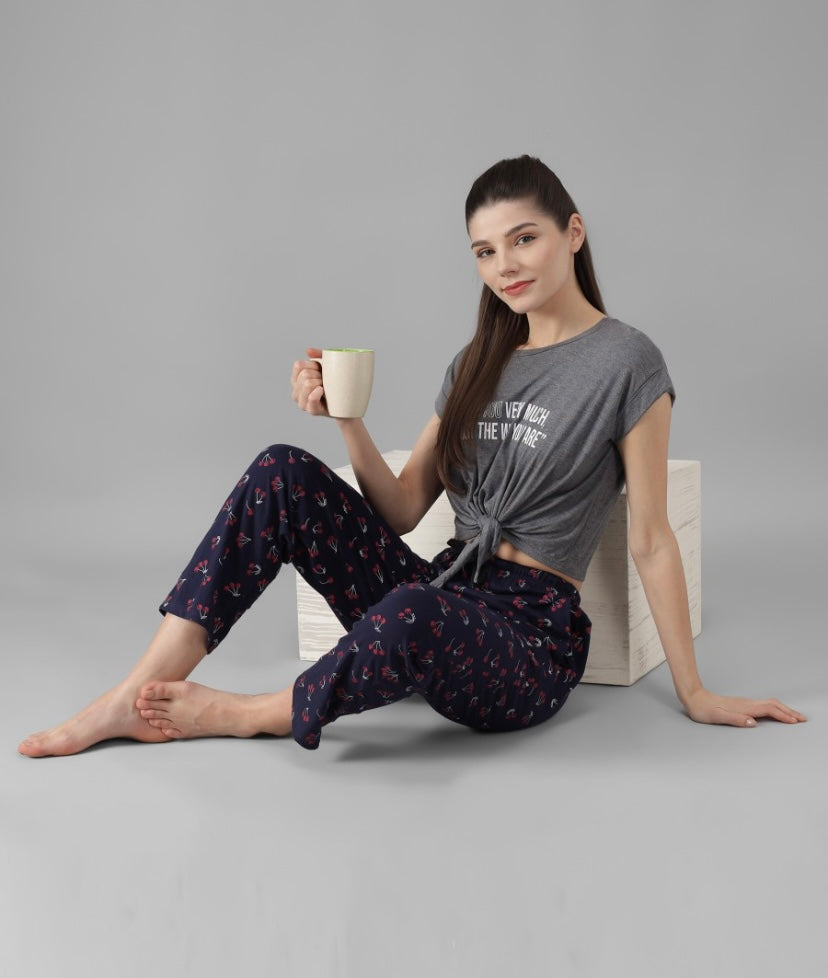 Women's Cotton Printed Pyjama