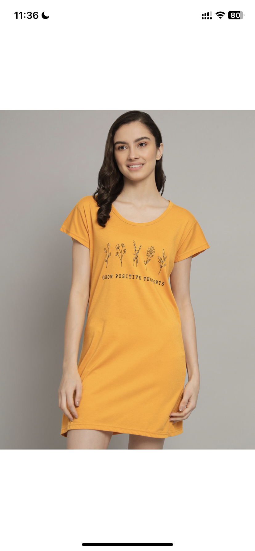 Women's Cotton Long Tshirt